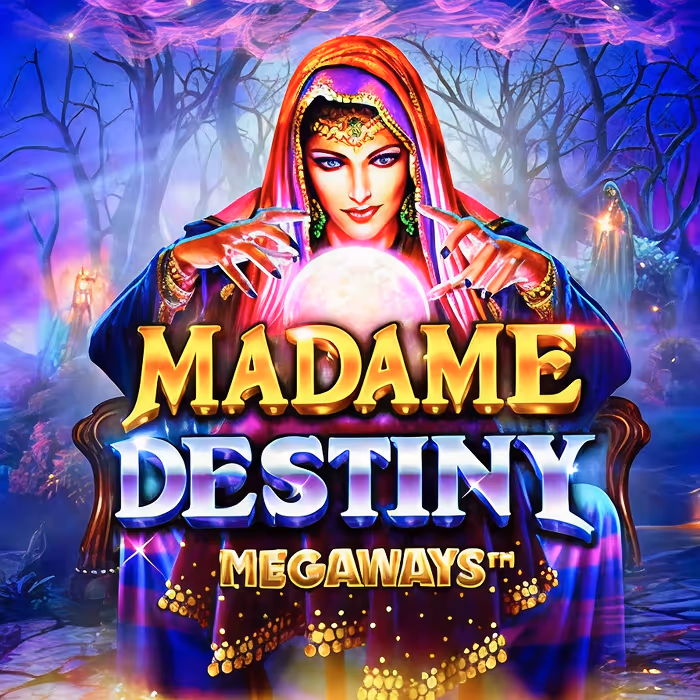 Fal teması ve bedava çevirmeli Madame Destiny slotu